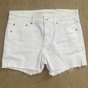 American Eagle low rise midi shorts
